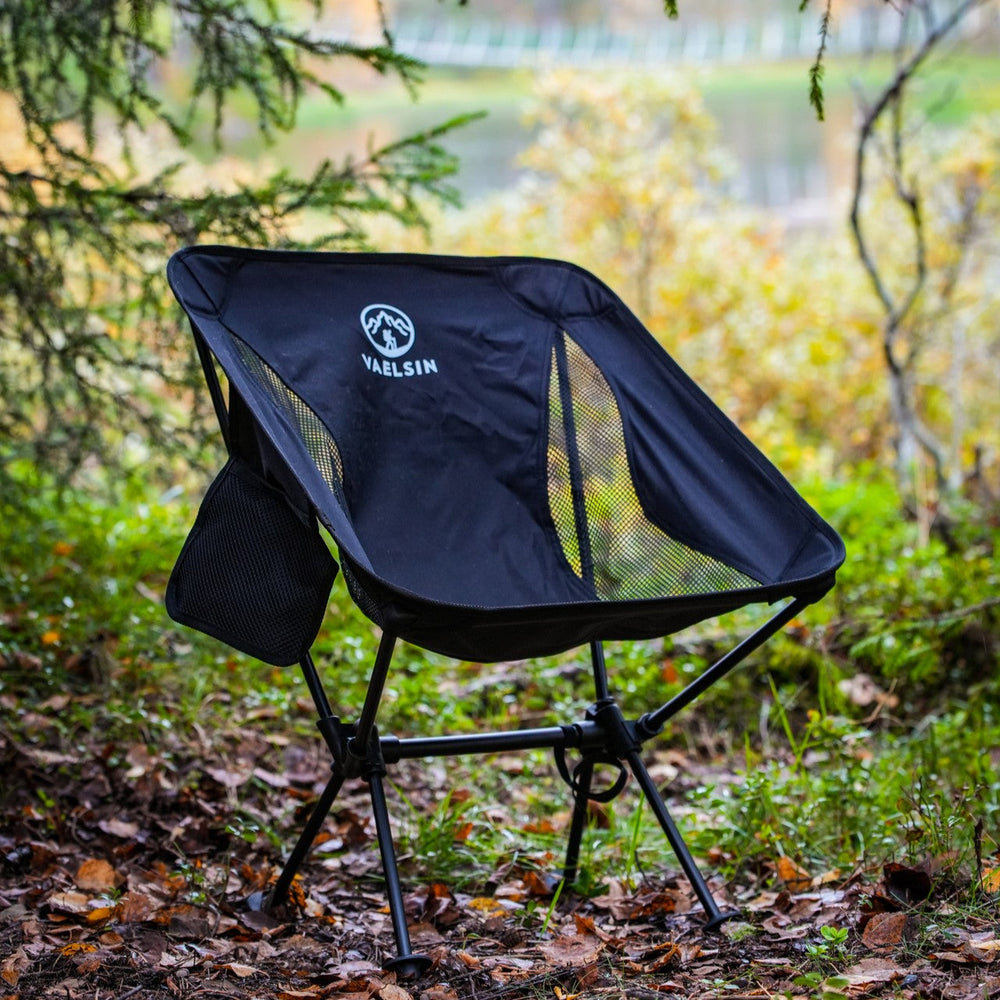 Retkituoli vaelsin ultrakevyt luonnossa